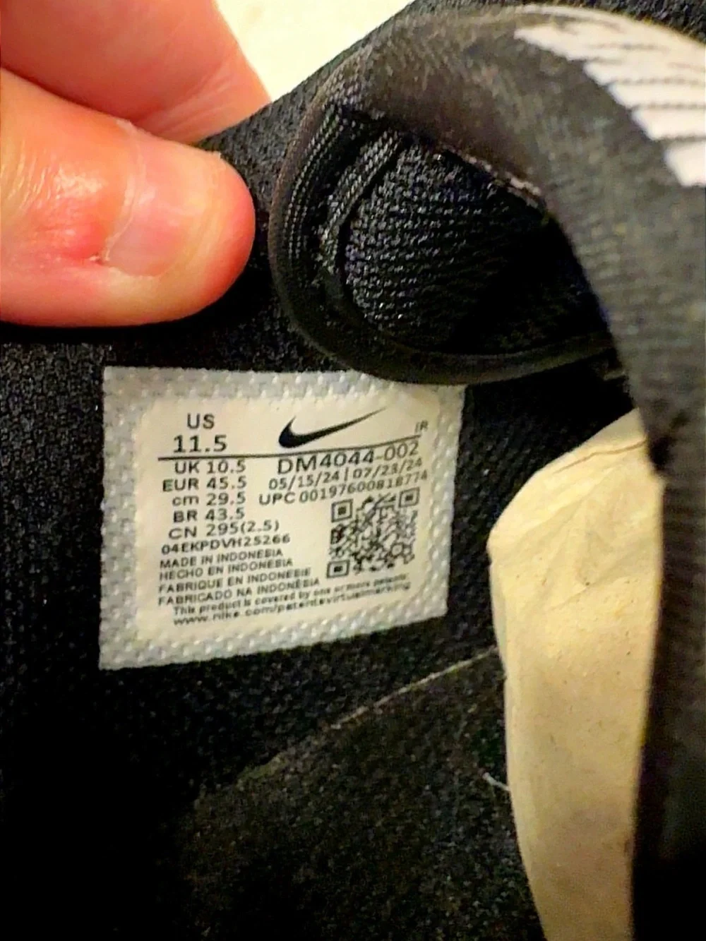 Nike Cortez Black Sesame